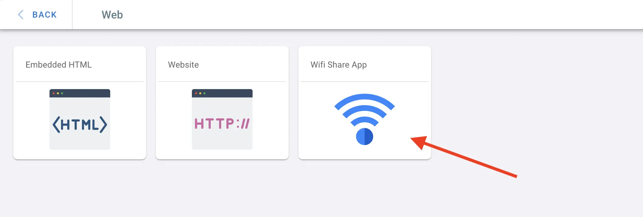 WiFi Share App