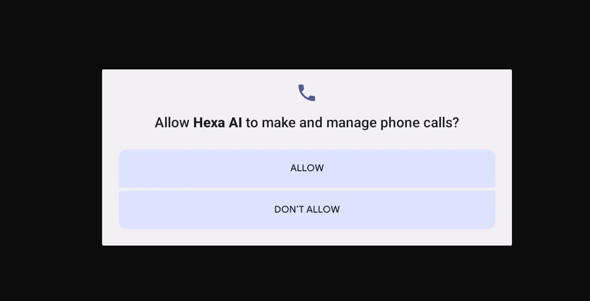 Enable Unknow Sources-Phone Calls