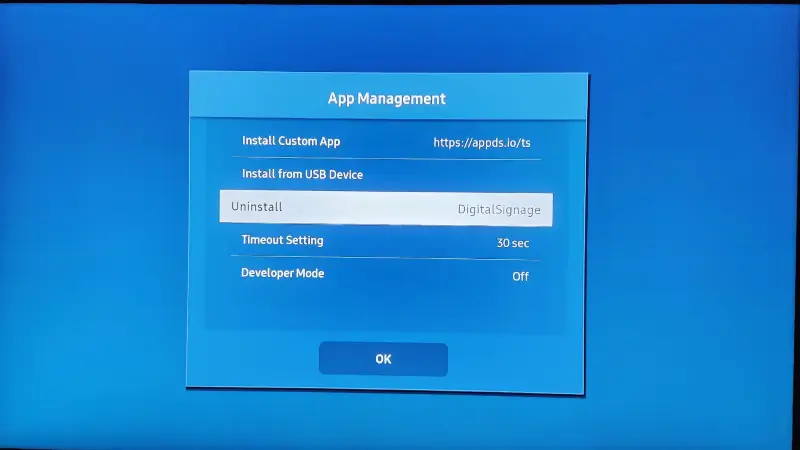 Uninstall