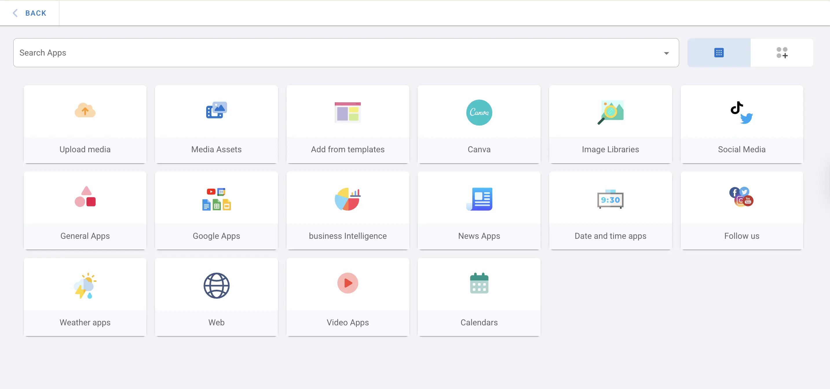 Digital Signage Apps